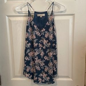 Women’s floral sleeveless shell